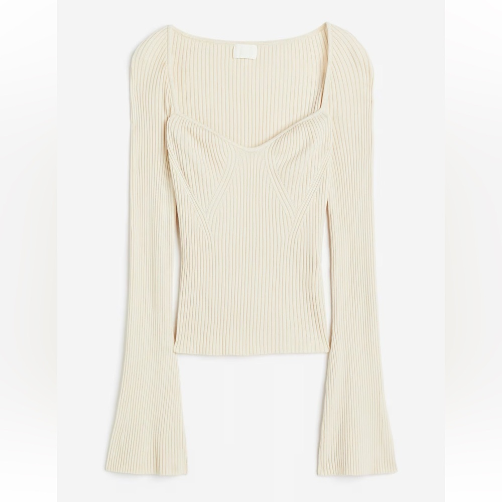 RIB-KNIT JUMPER